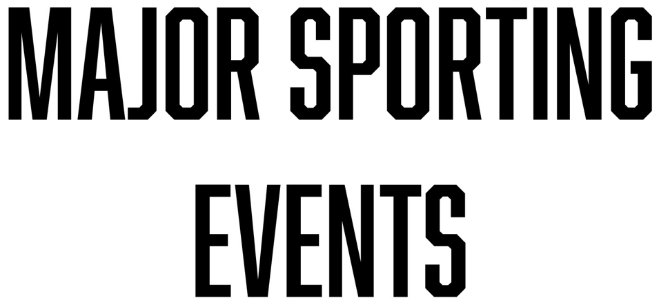 The theme for 2024 is Major Sporting Events.